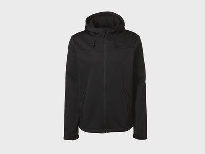 CRIVIT Heren softshell jas (Zwart, M)