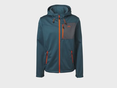CRIVIT Heren softshell jas (Blauw, L)