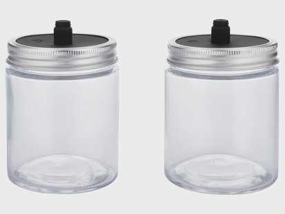 SILVERCREST Augurkenpot, fermentatiepotten of fermentatiegewichten (Fermentatiepot 0,5 liter set van 2)
