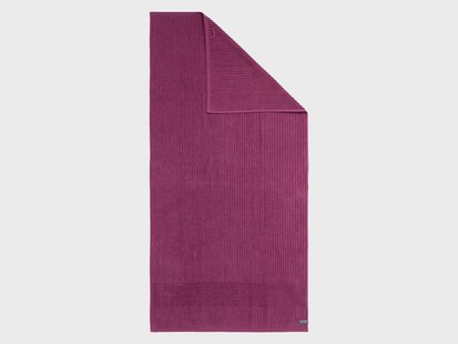 LOOKS BY WOLFGANG JOOP Handdoek, 140 x 70 cm, 500 g/m² (Aubergine)