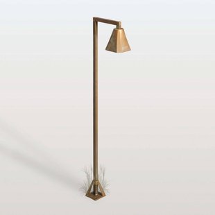 Moretti Luce LED tuinpadverlichting Silva Frame, 100 x 19 cm, antiek messing