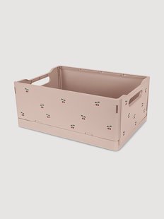 Kinderopbergmanden Cherry Blush, 2-delig