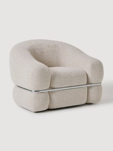 Boucl&eacute; fauteuil Wilma