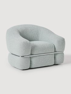 Boucl&eacute; fauteuil Wilma