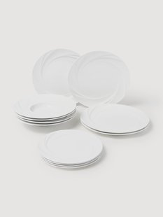 Serviesset Adonis, 4 personen, 12-delig