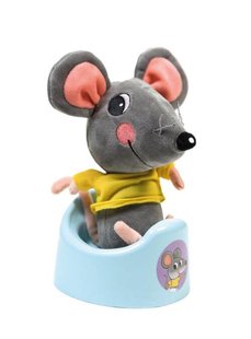 Muisje knuffel met potje