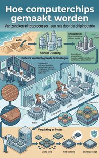 Hoe computerchips gemaakt worden