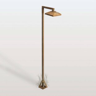 Moretti Luce LED tuinpadverlichting Aura Edge, 100 x 19,5 cm, antiek messing