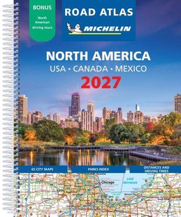 Michelin Atlas USA, Canada, Mexico 2027