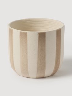 Handbeschilderde dekselpot Ellen, H 12 cm