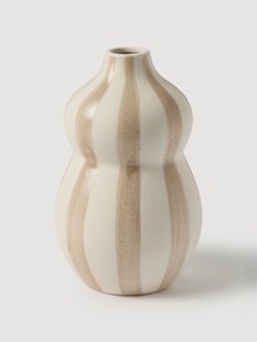 Handbeschilderde vaas Ellen, H 24 cm
