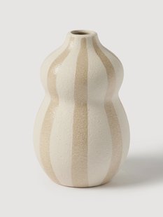 Handbeschilderde vaas Ellen, H 18 cm