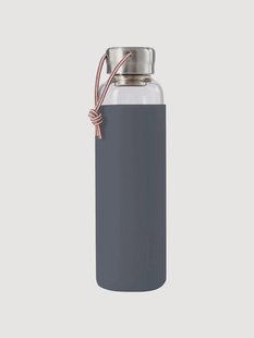 Glazen waterfles Black+Blum, 600 ml