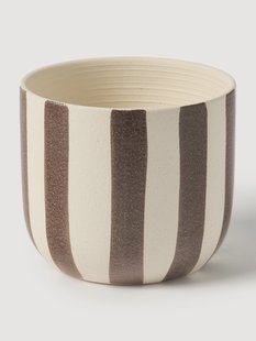 Handbeschilderde dekselpot Ellen, H 12 cm