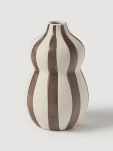 Handbeschilderde vaas Ellen, H 24 cm