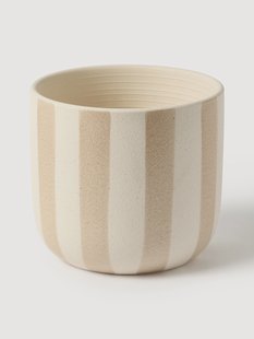 Handbeschilderde dekselpot Ellen, H 15 cm