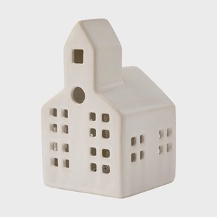 Lene Bjerre Mythel waxinelichthouder Wit, 8,7x8,5x14,2 cm