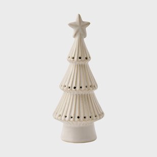Lene Bjerre Mythel LED-boom decoratieobject Wit, 7x7xH17,2 cm