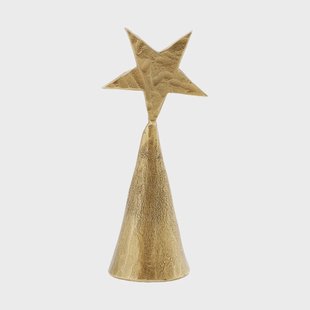Lene Bjerre Imelia kaarsendover Goudkleurig, 3x3x8 cm