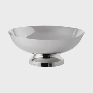 Lene Bjerre Sigrine schaal Zilverkleurig, Ø29xH12 cm