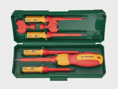 PARKSIDE Schroevendraaierset, 1000 V, 8-delig