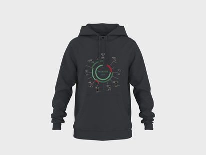 PARKSIDE Heren hoodie, Fan Edition (XL)