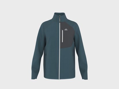 CRIVIT Heren sportjack met powerstretch (Blauw, S)