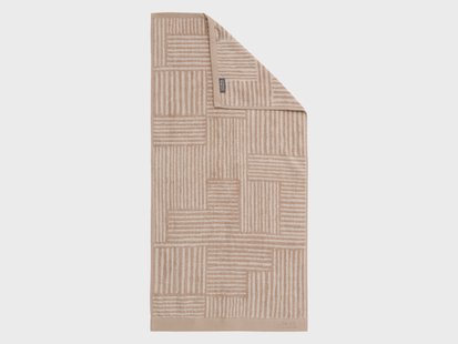 LOOKS BY WOLFGANG JOOP Handdoek, 50 x 100 cm, 500 g/m² (Beige)