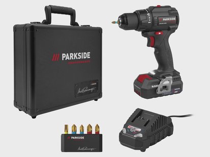 PARKSIDE PERFORMANCE Accu-schroefboormachine set 20 V 60 Nm, met accu 2 Ah en lader 2,4 A, Signature Limited Edition