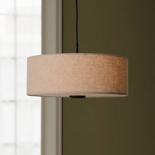 Globen Lighting hanglamp Bosco 55, beige, Ø 55 cm, stof