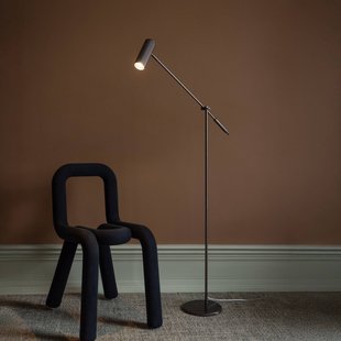 Hubble Read vloerlamp, bronskleurig metaal - Globen Lighting - Woonkamer - Scandinavisch - 1 lamp