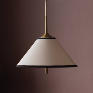 Globen Lighting hanglamp IRIS 25 crèmekleurig Ø 25 cm