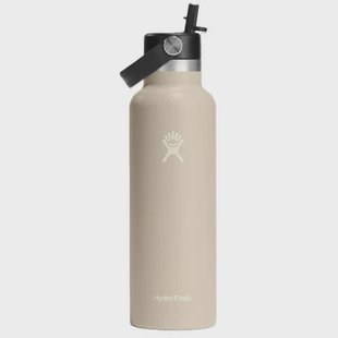 Hydro Flask drinkfles Standard Mouth met rietjesdop (621 ml) RVS