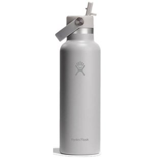 Hydro Flask drinkfles Standard Mouth met rietjesdop (621 ml) RVS