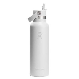 Hydro Flask drinkfles Standard Mouth met rietjesdop (621 ml) RVS