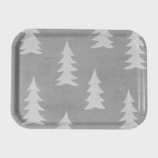 Fine Little Day Spar dienblad 20x27 cm Grijs-wit