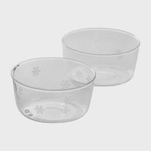 Dorre Snöstjärna kom Ø10 cm 2-pack Glazen