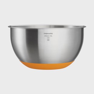 Fiskars Functional Form beslagkom Roestvrij staal, 4 l