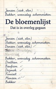 De bloemenlijst
