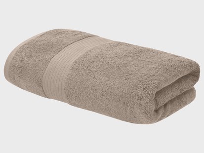 LIVARNO Handdoek 70 x 140 cm (Beige)