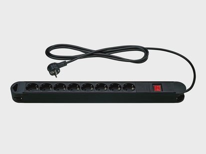 TRONIC Stekkerdoos (Zwart)