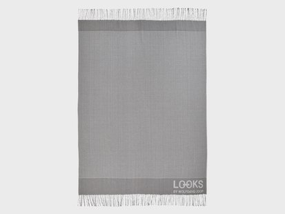 LOOKS BY WOLFGANG JOOP Plaid, 130 x 170 cm (Grijs)