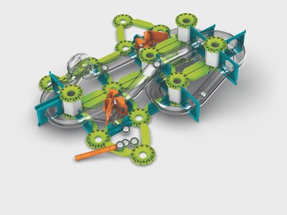 GEOMAG Magneet speelgoed Mechanics Gravity RE Loops & Turns 130