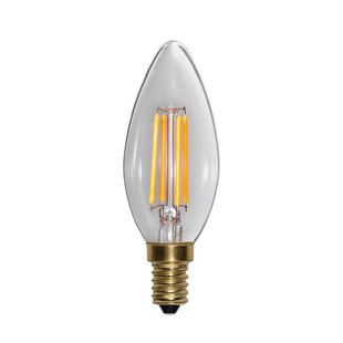 STAR TRADING LED lamp Soft Glow E27 kaarsvorm 250 lm 3,2 W 2100 K dimbaar.