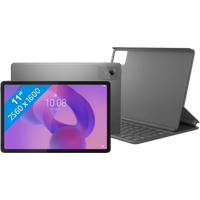 Lenovo Idea Tab 11 inch 256GB Wifi Grijs met Stylus + Toetsenbord Hoes QWERTY