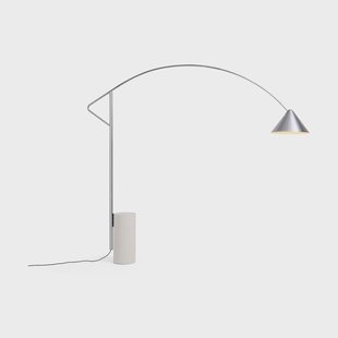 HAY Compass vloerlamp Zilverkleurig