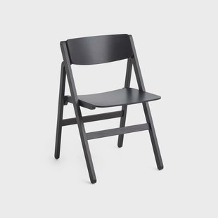 HAY Backflip Chair stoel Anthracite gelakt beukenhout