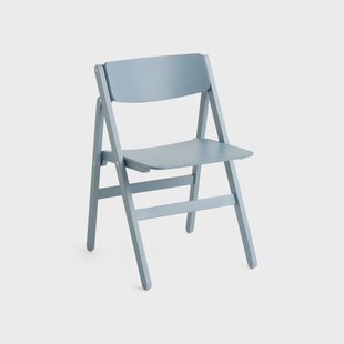 HAY Backflip Chair stoel Cloud blue gelakt beuken