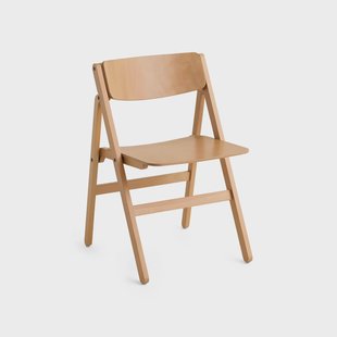HAY Backflip Chair stoel Golden gelakt beukenhout