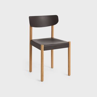 HAY Pack Chair 10 stoel Geolied eik-graphite brown